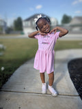 I am my Dad's Legacy Dress - Pink