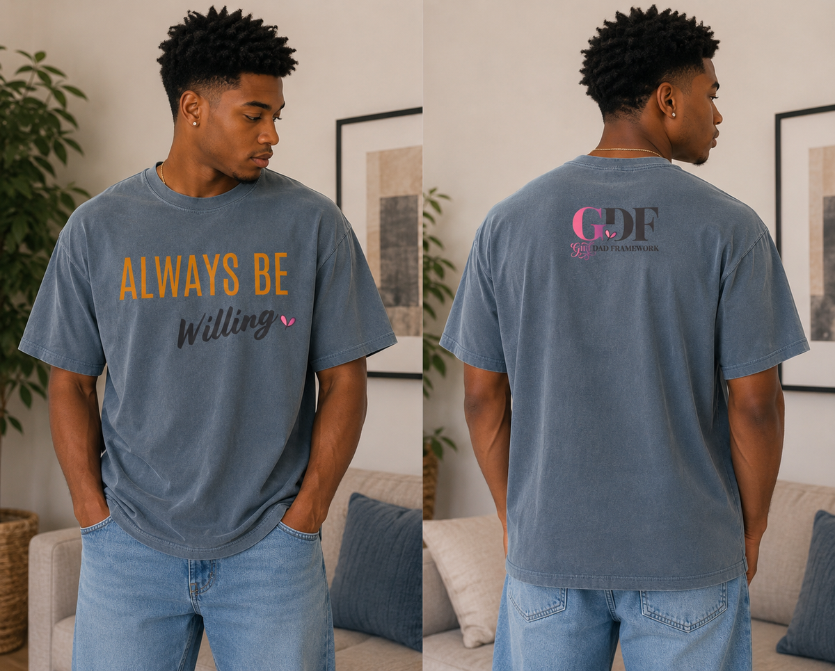 Always Willing Tee - Denim
