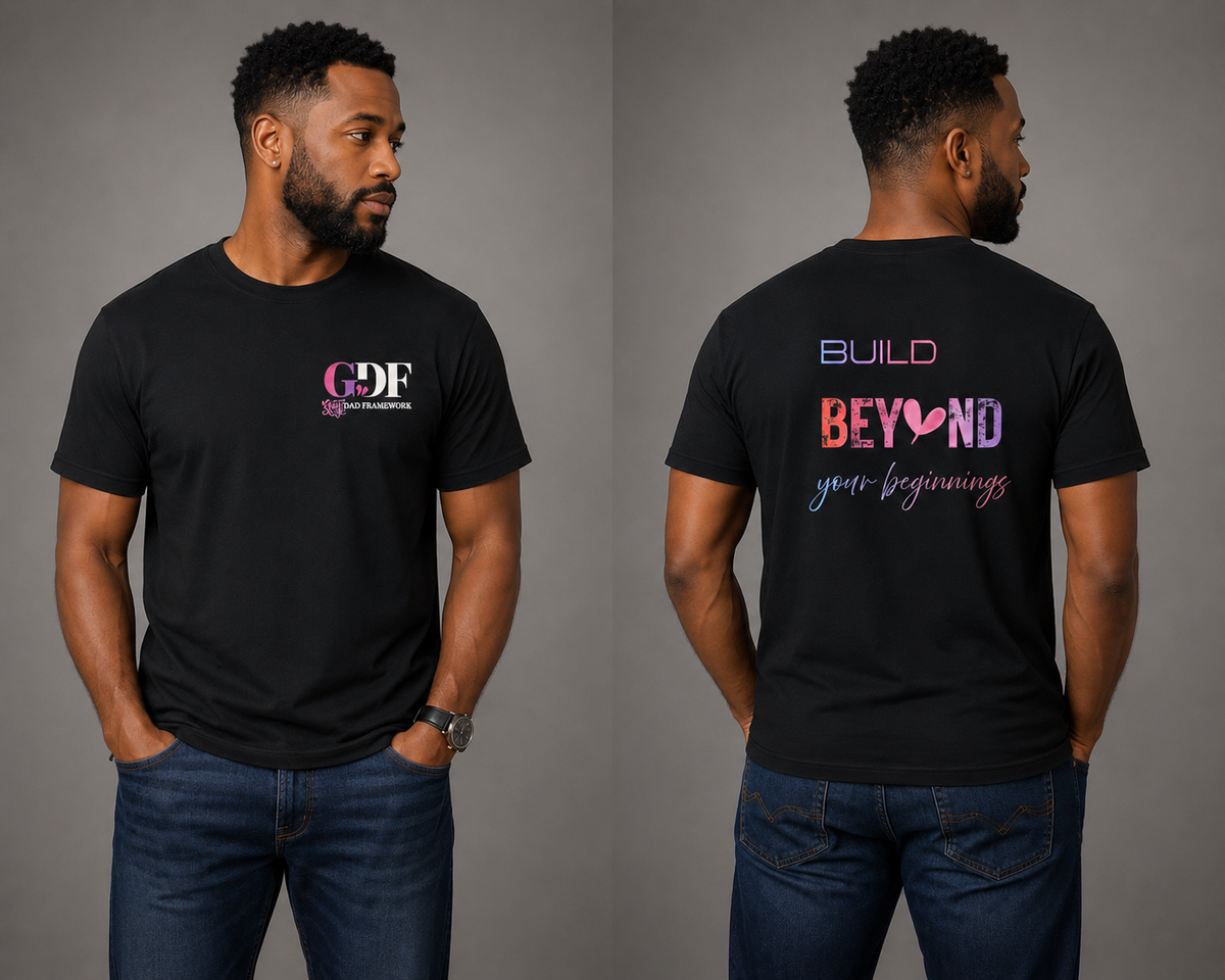 Build Beyond Your Beginnings Tee - Black