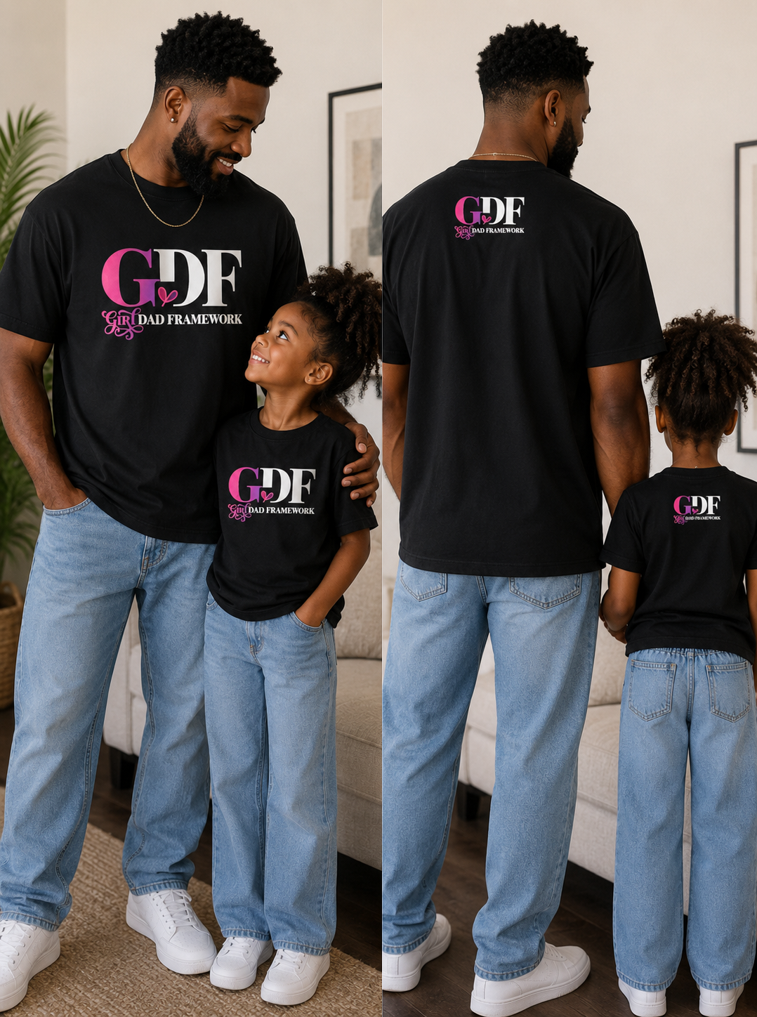 GDF Logo Tee-Black